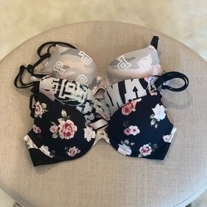 🌼Pink Victoria Secret Bras (Brand New)
